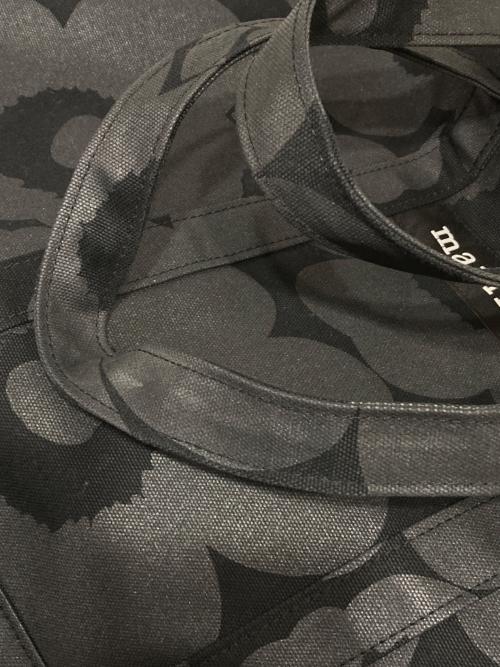 marimekko（マリメッコ）marimekko (マリメッコ) トートバッグ ブラックの古着・服飾アイテム