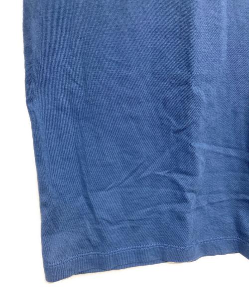 LOEWE（ロエベ）LOEWE (ロエベ) アナグラム刺繍リラックスフィットTシャツ ブルー サイズ:Lの古着・服飾アイテム