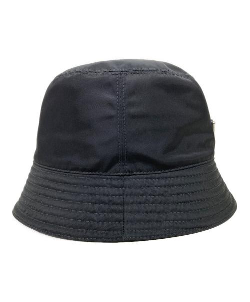 PRADA（プラダ）PRADA (プラダ) Re-Nylon バケットハット ブラック サイズ:Lの古着・服飾アイテム