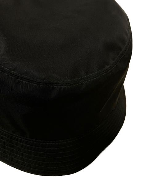 PRADA（プラダ）PRADA (プラダ) Re-Nylon バケットハット ブラック サイズ:Lの古着・服飾アイテム