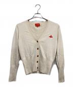 Vivienne Westwood RED LABELヴィヴィアンウエストウッドレッドレーベル）の古着「カシミヤ混カーディガン」｜ベージュ