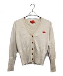 Vivienne Westwood RED LABEL（ヴィヴィアンウエストウッドレッドレーベル）の古着「カシミヤ混カーディガン」｜ベージュ