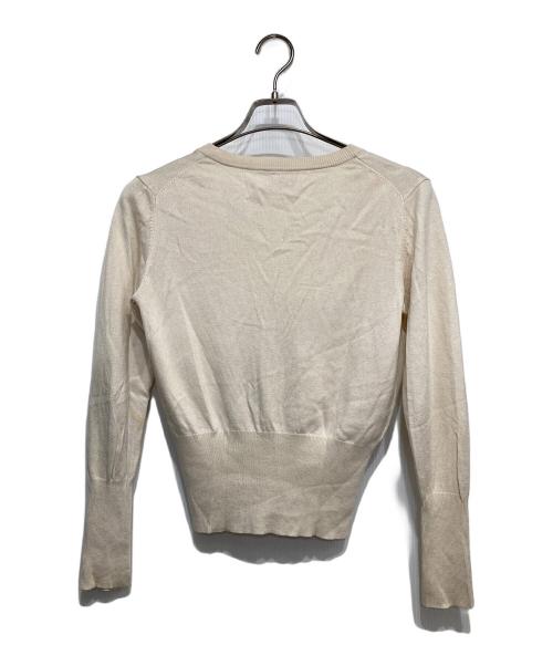 Vivienne Westwood RED LABEL（ヴィヴィアンウエストウッドレッドレーベル）Vivienne Westwood RED LABEL (ヴィヴィアンウエストウッドレッドレーベル) カシミヤ混カーディガン ベージュ サイズ:2の古着・服飾アイテム