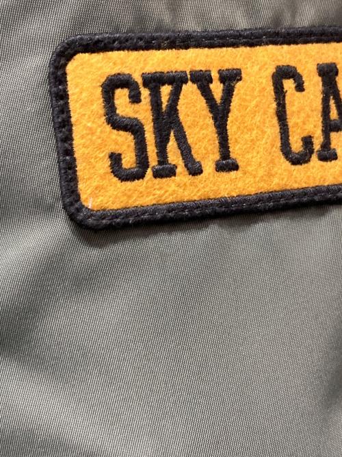 AVIREX（アヴィレックス）AVIREX (アヴィレックス) ディズニーコレクション フライトジャケット/Disney Collection FLIGHT JACKET グリーン サイズ:2XLの古着・服飾アイテム