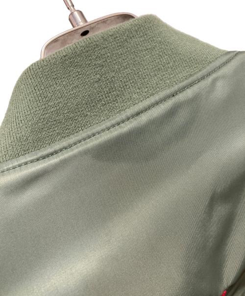 AVIREX（アヴィレックス）AVIREX (アヴィレックス) ディズニーコレクション フライトジャケット/Disney Collection FLIGHT JACKET グリーン サイズ:2XLの古着・服飾アイテム