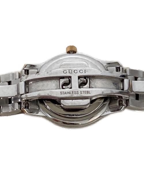 GUCCI（グッチ）GUCCI (グッチ) 11Pダイヤクォーツリストウォッチ ピンクの古着・服飾アイテム