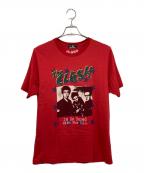 Hysteric Glamourヒステリックグラマー）の古着「THE CLASH プリントTee」｜レッド