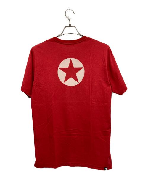 Hysteric Glamour（ヒステリックグラマー）Hysteric Glamour (ヒステリックグラマー) THE CLASH プリントTee レッド サイズ:Mの古着・服飾アイテム