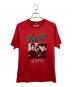 Hysteric Glamour（ヒステリックグラマー）の古着「THE CLASH プリントTee」｜レッド