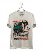 Hysteric Glamourヒステリックグラマー）の古着「THE CRAMPSプリントTee」｜ホワイト
