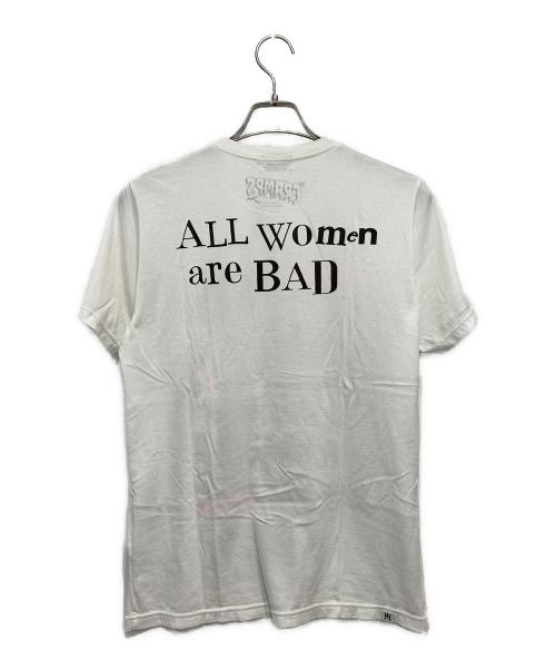 Hysteric Glamour（ヒステリックグラマー）Hysteric Glamour (ヒステリックグラマー) THE CRAMPSプリントTee ホワイト サイズ:Ｍの古着・服飾アイテム