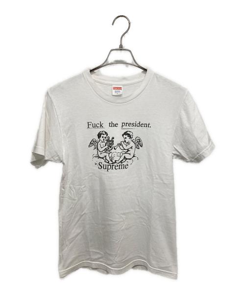 SUPREME（シュプリーム）Supreme (シュプリーム) 17SS Fuck The President Tee ホワイト サイズ:Sの古着・服飾アイテム