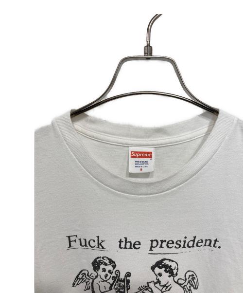 SUPREME（シュプリーム）Supreme (シュプリーム) 17SS Fuck The President Tee ホワイト サイズ:Sの古着・服飾アイテム