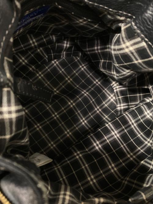 BURBERRY BLUE LABEL（バーバリー ブルー レーベル）BURBERRY BLUE LABEL (バーバリー ブルー レーベル) 2WAYショルダーバッグ ブラックの古着・服飾アイテム