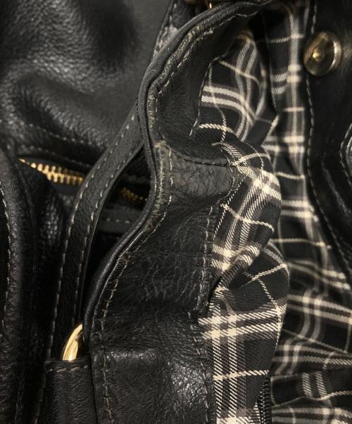 BURBERRY BLUE LABEL（バーバリー ブルー レーベル）BURBERRY BLUE LABEL (バーバリー ブルー レーベル) 2WAYショルダーバッグ ブラックの古着・服飾アイテム