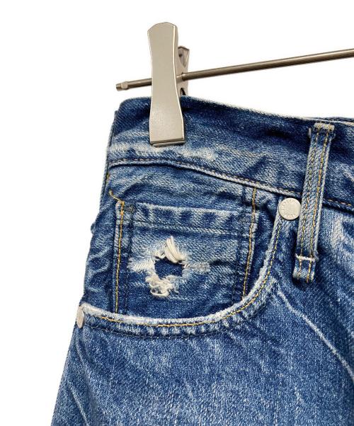 upper hights（アッパーハイツ）upper hights (アッパーハイツ) THE SISTERデニムパンツ ブルー サイズ:22の古着・服飾アイテム