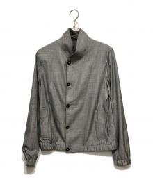EMPORIO ARMANI（エンポリオ アルマーニ）の古着「ウールシルクジャケット」｜グレー