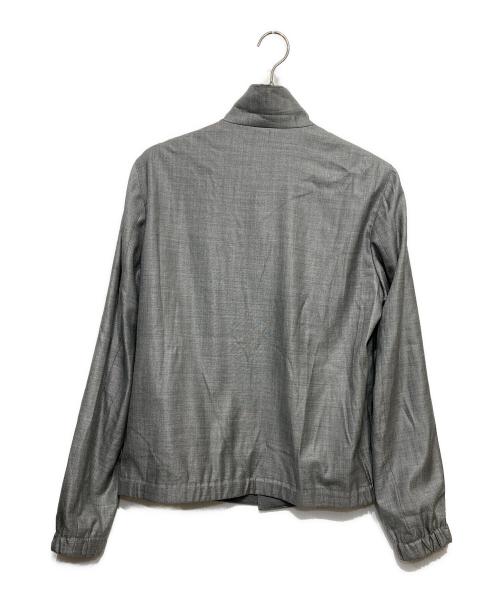 EMPORIO ARMANI（エンポリオ アルマーニ）EMPORIO ARMANI (エンポリオ アルマーニ) ウールシルクジャケット グレー サイズ:48の古着・服飾アイテム