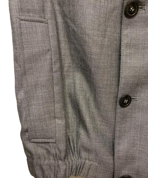 EMPORIO ARMANI（エンポリオ アルマーニ）EMPORIO ARMANI (エンポリオ アルマーニ) ウールシルクジャケット グレー サイズ:48の古着・服飾アイテム