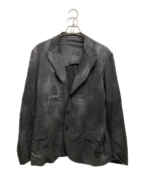 Yohji Yamamoto pour homme（ヨウジヤマモト プールオム）Yohji Yamamoto pour homme (ヨウジヤマモト プールオム) 14SS 雨濡れセットアップ ブラック サイズ:3の古着・服飾アイテム