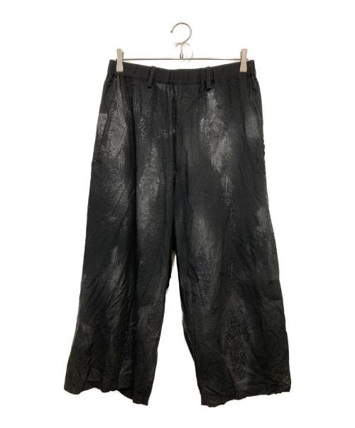 Yohji Yamamoto pour homme（ヨウジヤマモト プールオム）Yohji Yamamoto pour homme (ヨウジヤマモト プールオム) 14SS 雨濡れセットアップ ブラック サイズ:3の古着・服飾アイテム