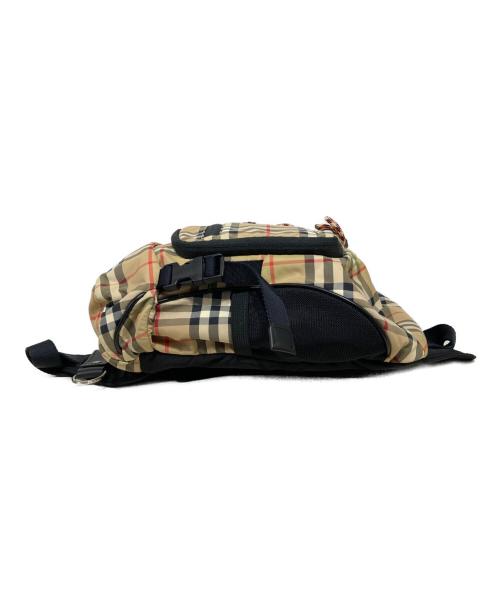 BURBERRY（バーバリー）BURBERRY (バーバリー) ナイロンノバチェックボディーバッグ ベージュの古着・服飾アイテム