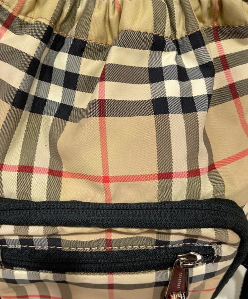 BURBERRY（バーバリー）BURBERRY (バーバリー) ナイロンノバチェックボディーバッグ ベージュの古着・服飾アイテム