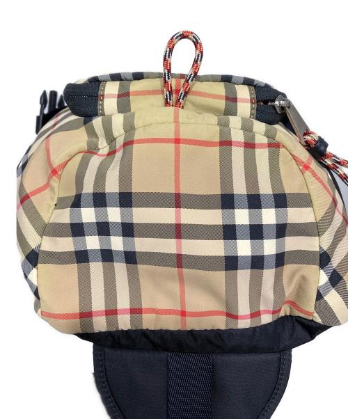 BURBERRY（バーバリー）BURBERRY (バーバリー) ナイロンノバチェックボディーバッグ ベージュの古着・服飾アイテム