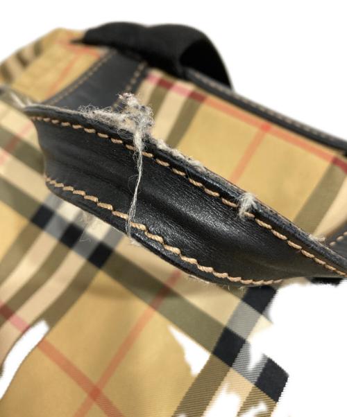 BURBERRY（バーバリー）BURBERRY (バーバリー) ナイロンノバチェックバックパック ベージュの古着・服飾アイテム