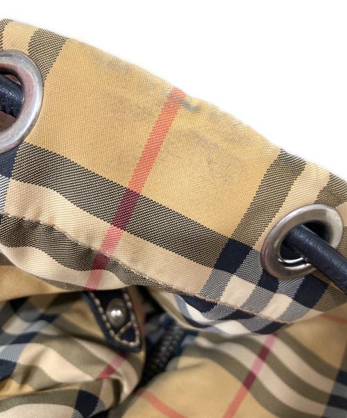 BURBERRY（バーバリー）BURBERRY (バーバリー) ナイロンノバチェックバックパック ベージュの古着・服飾アイテム