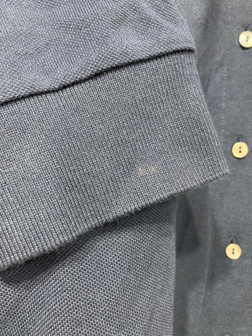 LACOSTE（ラコステ）LACOSTE (ラコステ) 鹿の子地シャツドレス ネイビー サイズ:36の古着・服飾アイテム