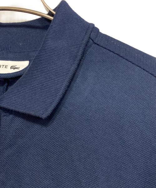 LACOSTE（ラコステ）LACOSTE (ラコステ) 鹿の子地シャツドレス ネイビー サイズ:36の古着・服飾アイテム