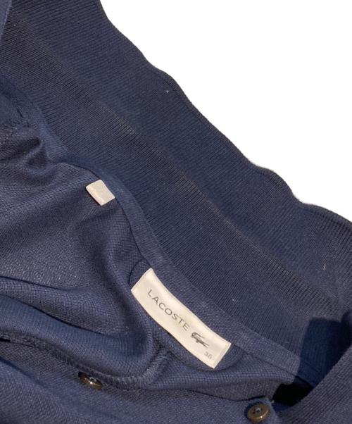 LACOSTE（ラコステ）LACOSTE (ラコステ) 鹿の子地シャツドレス ネイビー サイズ:36の古着・服飾アイテム