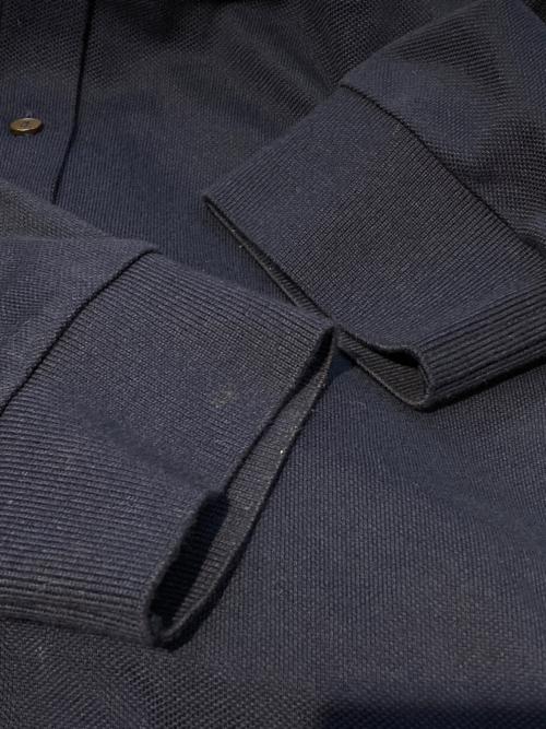 LACOSTE（ラコステ）LACOSTE (ラコステ) 鹿の子地シャツドレス ネイビー サイズ:36の古着・服飾アイテム