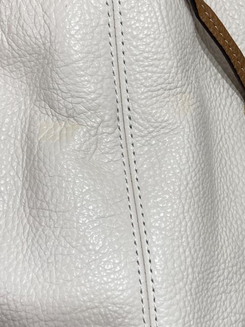 COACH（コーチ）COACH (コーチ) 2WAYバッグ ホワイトの古着・服飾アイテム