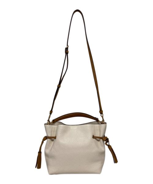 COACH（コーチ）COACH (コーチ) 2WAYバッグ ホワイトの古着・服飾アイテム