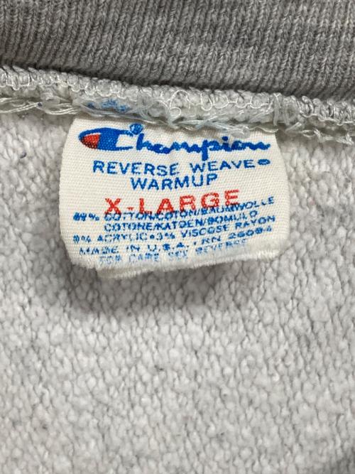 Champion REVERSE WEAVE（チャンピオン リバース ウィーブ）Champion REVERSE WEAVE (チャンピオン リバース ウィーブ) スウェット グレー サイズ:X-LARGEの古着・服飾アイテム