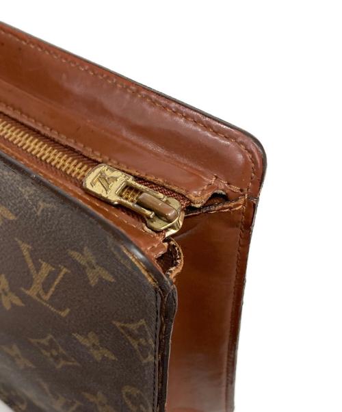LOUIS VUITTON（ルイ ヴィトン）LOUIS VUITTON (ルイ ヴィトン) モノグラム ポシェットオム クラッチバッグ ブラウンの古着・服飾アイテム