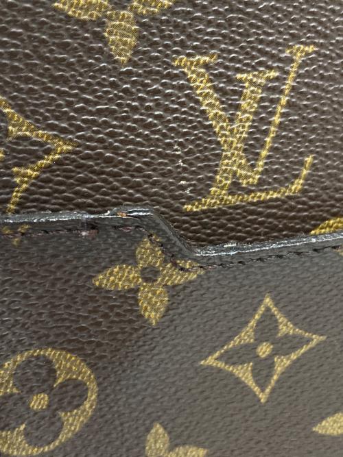 LOUIS VUITTON（ルイ ヴィトン）LOUIS VUITTON (ルイ ヴィトン) モノグラム ポシェットオム クラッチバッグ ブラウンの古着・服飾アイテム