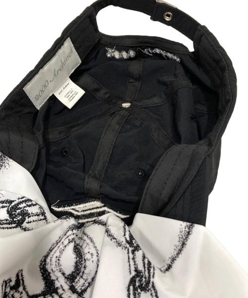 2000archives（2000アーカイブ）2000archives (2000アーカイブ) スカーフキャップ ブラックの古着・服飾アイテム
