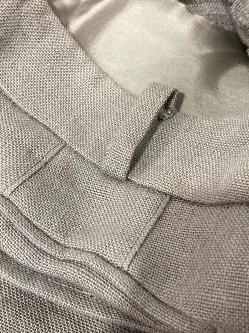 MaxMara（マックスマーラ）MaxMara (マックスマーラ) リネンスラックス グレー サイズ:６の古着・服飾アイテム