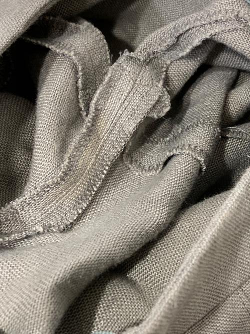 MaxMara（マックスマーラ）MaxMara (マックスマーラ) リネンスラックス グレー サイズ:６の古着・服飾アイテム