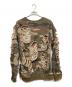 JUN NAKAYAMA (ジュンナカヤマ) DISTRESSED CREWNECK グリーン サイズ:S/M：8000円