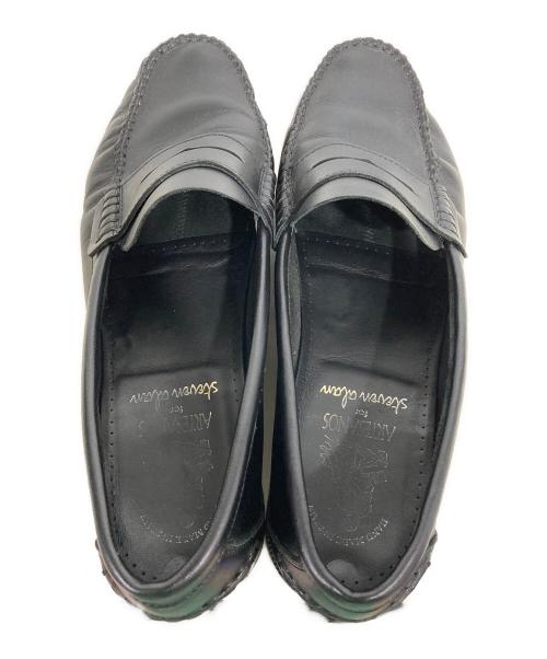 ARTESANOS（アルテサノス）ARTESANOS (アルテサノス) STEVEN ALAN (スティーブンアラン) ローファー ブラック サイズ:SIZE 43の古着・服飾アイテム