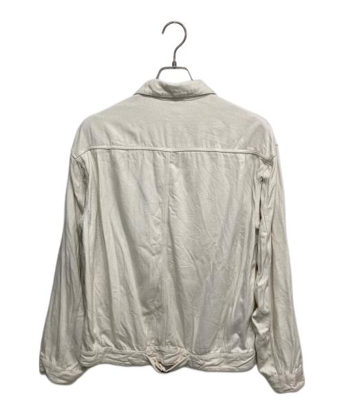 COMOLI（コモリ）COMOLI (コモリ) シルクネップTYPE-1ジャケット ホワイト サイズ:SIZE 2の古着・服飾アイテム