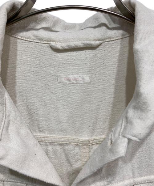 COMOLI（コモリ）COMOLI (コモリ) シルクネップTYPE-1ジャケット ホワイト サイズ:SIZE 2の古着・服飾アイテム