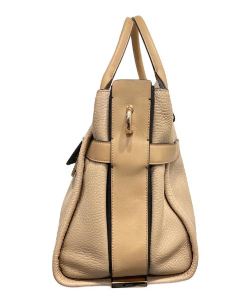 COACH（コーチ）COACH (コーチ) ハンドバッグ ベージュの古着・服飾アイテム