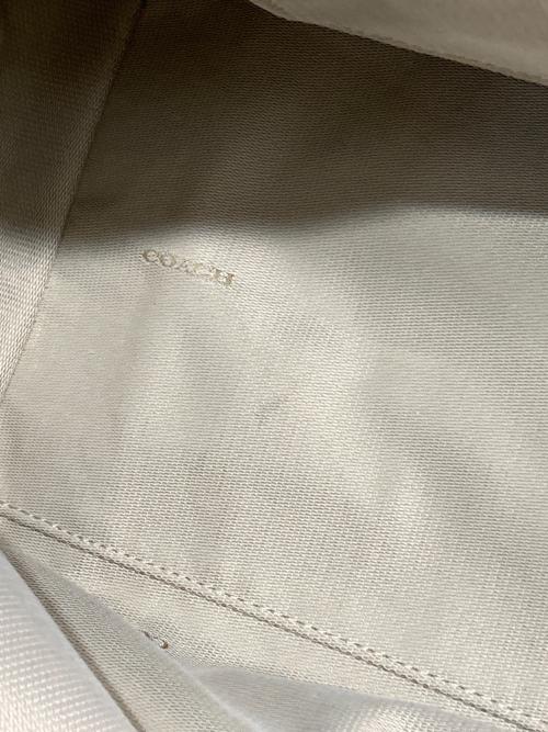 COACH（コーチ）COACH (コーチ) ハンドバッグ ベージュの古着・服飾アイテム