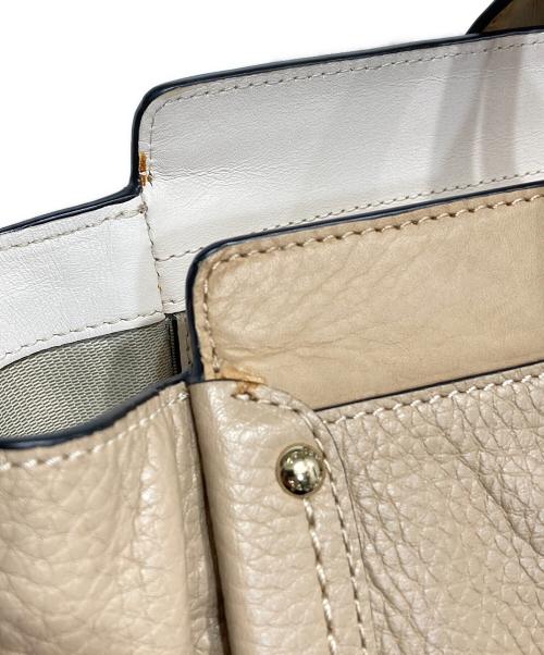 COACH（コーチ）COACH (コーチ) ハンドバッグ ベージュの古着・服飾アイテム