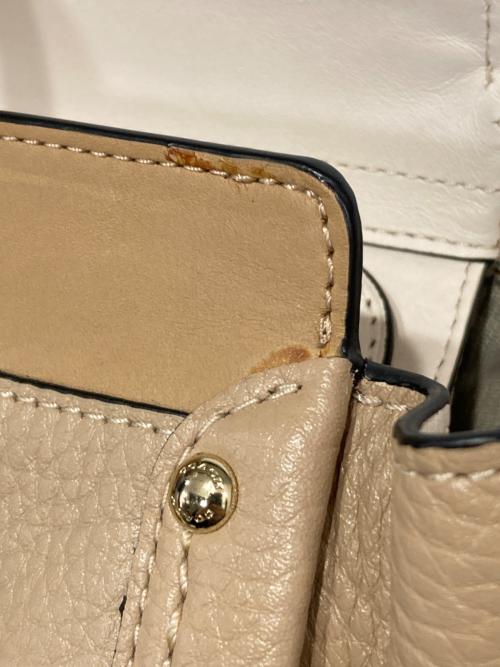 COACH（コーチ）COACH (コーチ) ハンドバッグ ベージュの古着・服飾アイテム